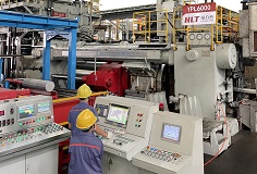 邁出多元化發展堅實步伐！恒力泰中大噸位鋁型材擠壓機相繼成功投產