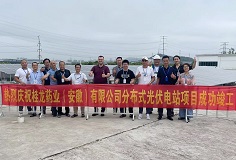 利潔時集團桂龍藥業（安徽）分布式光伏電站項目竣工