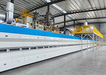 負極材料高溫節能氣氛輥道窯