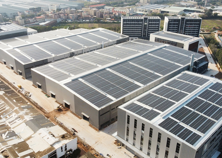 科達智慧能源承建佛山科達裝備7.2MW分布式光伏電站項目順利并網