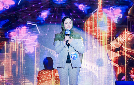 中東員工參加公司朗誦比賽